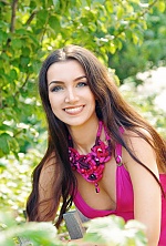 Ukrainian mail order bride Julia from Kharkov with black hair and hazel eye color - image 2