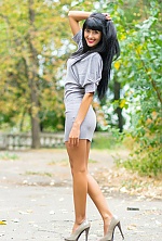 Ukrainian mail order bride Oksana from Odessa with black hair and brown eye color - image 6