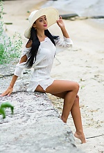 Ukrainian mail order bride Oksana from Odessa with black hair and brown eye color - image 2