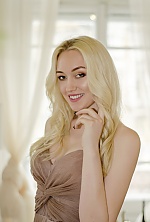 Ukrainian mail order bride Victoria from Odessa with blonde hair and blue eye color - image 9