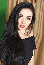 Ukrainian mail order bride Aliona from Kharkov with black hair and green eye color - image 8