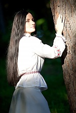 Ukrainian mail order bride Ganna from Berdyansk with brunette hair and grey eye color - image 3