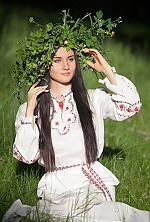 Ukrainian mail order bride Ganna from Berdyansk with brunette hair and grey eye color - image 2