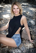 Ukrainian mail order bride Kristina from Odessa with blonde hair and green eye color - image 4