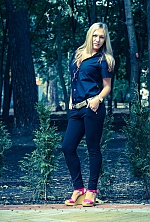 Ukrainian mail order bride Alina from Kiev with blonde hair and green eye color - image 10