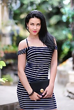 Ukrainian mail order bride Anna from Kharkiv with black hair and green eye color - image 5