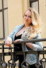 Ukrainian mail order bride Anna from Kyiv with blonde hair and brown eye color - image 9
