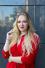 Ukrainian mail order bride Anna from Kyiv with blonde hair and brown eye color - image 14