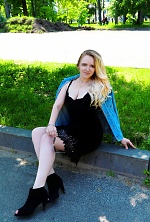 Ukrainian mail order bride Anna from Kyiv with blonde hair and brown eye color - image 13