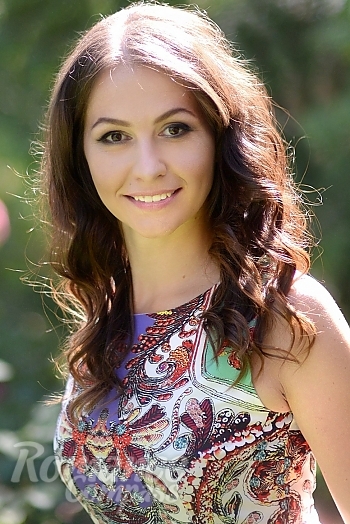 Ukrainian mail order bride Olga from Kharkov with light brown hair and brown eye color - image 1