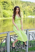 Ukrainian mail order bride Olga from Kiev with light brown hair and green eye color - image 2