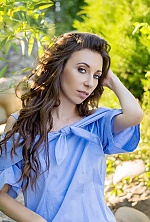 Ukrainian mail order bride Olga from Kiev with light brown hair and green eye color - image 4