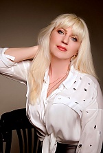 Ukrainian mail order bride Nataliya from Kharkov with blonde hair and blue eye color - image 5