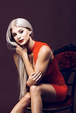 Ukrainian mail order bride Daria from Kiev with blonde hair and brown eye color - image 3
