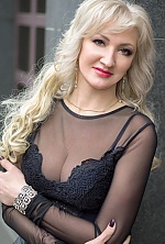 Ukrainian mail order bride Olena from Dnipro with blonde hair and green eye color - image 7