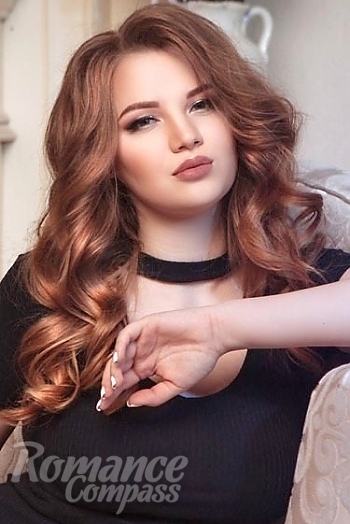 Ukrainian mail order bride Tatyana from Kiev with light brown hair and blue eye color - image 1