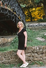 Ukrainian mail order bride Anna from Odessa with blonde hair and blue eye color - image 3