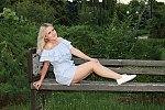 Ukrainian mail order bride Alyona from Kiev with blonde hair and green eye color - image 4