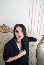 Ukrainian mail order bride Tatyana from Kyev with black hair and blue eye color - image 6