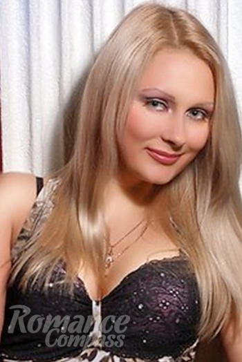 Ukrainian mail order bride Elena from Odessa with blonde hair and blue eye color - image 1