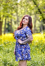 Ukrainian mail order bride Olha from Kiev with red hair and brown eye color - image 5