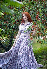 Ukrainian mail order bride Alena from Kharkov with red hair and green eye color - image 6