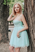 Ukrainian mail order bride Alexandra from Kharkov with blonde hair and blue eye color - image 3