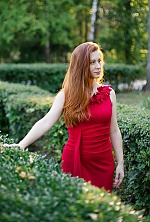 Ukrainian mail order bride Olga from Vinnitsa with red hair and green eye color - image 4