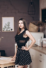 Ukrainian mail order bride Alena from Kiev with brunette hair and brown eye color - image 3