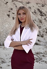 Ukrainian mail order bride Anastasia from Kiev with blonde hair and brown eye color - image 2