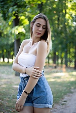 Ukrainian mail order bride Anastasia from Kremenchuk with light brown hair and green eye color - image 6