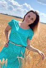 Ukrainian mail order bride Anna from Kiev with light brown hair and blue eye color - image 6