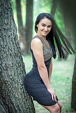 Ukrainian mail order bride Alena from Kiev with black hair and brown eye color - image 7