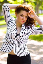 Ukrainian mail order bride Margarita from Dnipro with light brown hair and green eye color - image 15