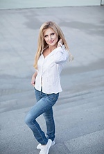 Ukrainian mail order bride Taisiya from Dnipro with blonde hair and blue eye color - image 14