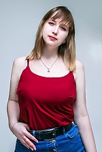 Ukrainian mail order bride Alex from Donetsk with brunette hair and grey eye color - image 9