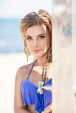 Ukrainian mail order bride Yuliia from Odessa with blonde hair and hazel eye color - image 2