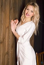 Ukrainian mail order bride Valentine from Kiev with blonde hair and brown eye color - image 7