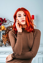 Ukrainian mail order bride Maria from Kiev with red hair and hazel eye color - image 2