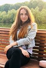 Ukrainian mail order bride Natasha from Kyiv with light brown hair and blue eye color - image 3