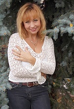 Ukrainian mail order bride Larisa from Kharkiv with blonde hair and green eye color - image 7