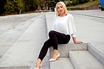 Ukrainian mail order bride Aliona from Nikolaev with blonde hair and blue eye color - image 10