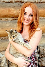 Ukrainian mail order bride Margarita from Kharkiv with red hair and green eye color - image 4