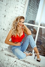 Ukrainian mail order bride Natalia from Kiev with blonde hair and grey eye color - image 8