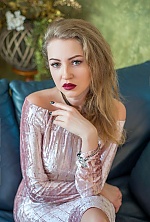 Ukrainian mail order bride Miroslava from Kiev with blonde hair and blue eye color - image 2