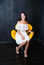 Ukrainian mail order bride Irina from Berdyansk with black hair and brown eye color - image 9