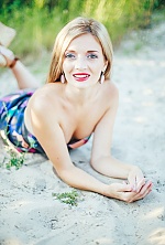 Ukrainian mail order bride Yana from Dnipro with blonde hair and grey eye color - image 5