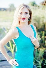 Ukrainian mail order bride Yana from Dnipro with blonde hair and grey eye color - image 2