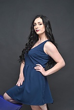 Ukrainian mail order bride Julia from Luhansk with black hair and blue eye color - image 6