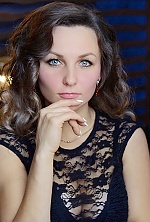 Ukrainian mail order bride Anna from Kiev with light brown hair and blue eye color - image 2
